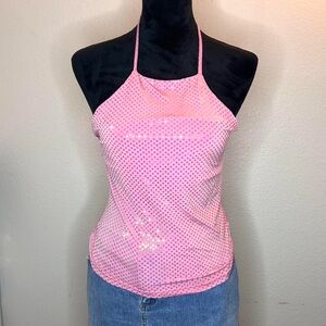 Pink Halter Top